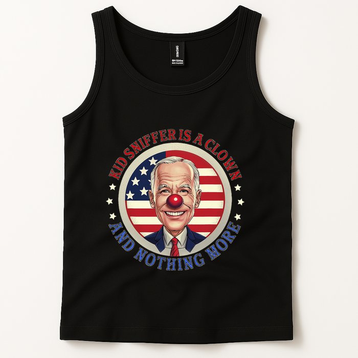 Sniffer Is A Clown And Nothing More Funny Debate Biden Tank Top