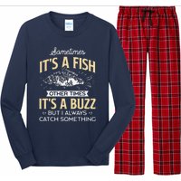 Sometimes ItS A Fish Funny Fishing & Angler Joke Gift Long Sleeve Pajama Set