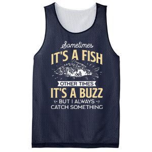 Sometimes ItS A Fish Funny Fishing & Angler Joke Gift Mesh Reversible Basketball Jersey Tank