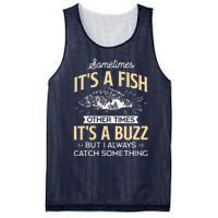 Sometimes ItS A Fish Funny Fishing & Angler Joke Gift Mesh Reversible Basketball Jersey Tank