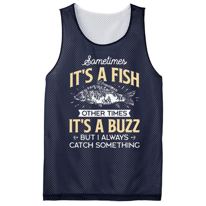 Sometimes ItS A Fish Funny Fishing & Angler Joke Gift Mesh Reversible Basketball Jersey Tank