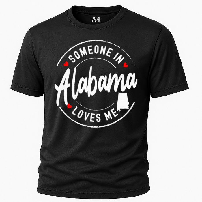 Someone In Alabama Loves Me Cooling Performance Crew T-Shirt