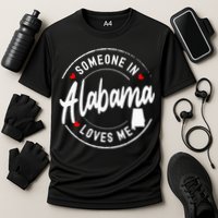 Someone In Alabama Loves Me Cooling Performance Crew T-Shirt