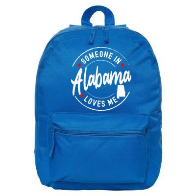 Someone In Alabama Loves Me 16 in Basic Backpack