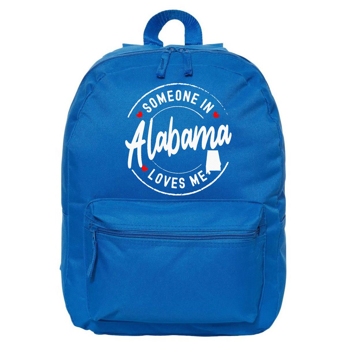 Someone In Alabama Loves Me 16 in Basic Backpack