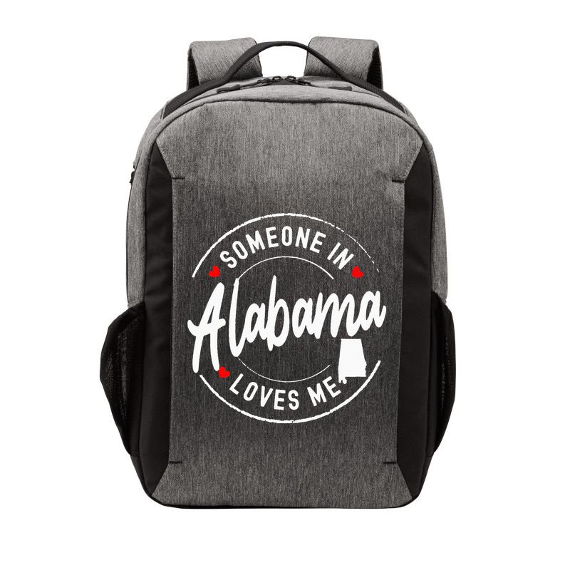 Someone In Alabama Loves Me Vector Backpack