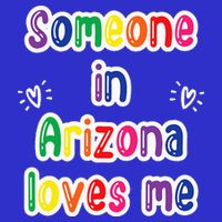 Someone In Arizona Loves Me Stripe Pom Pom Beanie