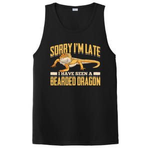 Sorry I Am Late I Have Seen A Baerded Dragon Gift PosiCharge Competitor Tank