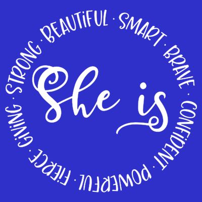 She Is Beautiful Smart Brave Confident Powerful Strong Meaningful Gift T-Shirt
