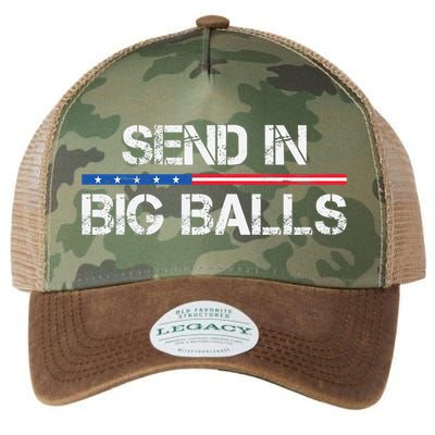 Send In Big Balls Doge D.O.G.E Legacy Tie Dye Trucker Hat