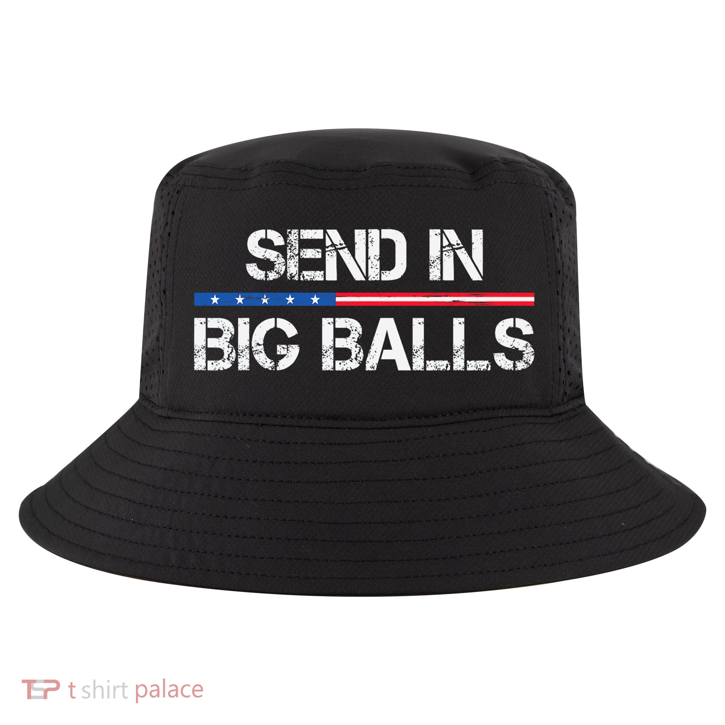 Send In Big Balls Doge D.O.G.E Cool Comfort Performance Bucket Hat