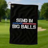 Send In Big Balls Doge D.O.G.E Golf Towel