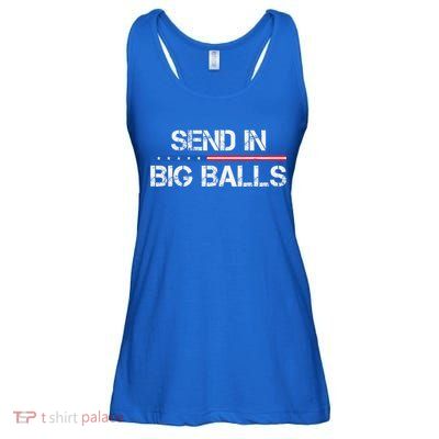 Send In Big Balls Doge D.O.G.E Ladies Essential Flowy Tank