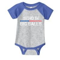 Send In Big Balls Doge D.O.G.E Infant Baby Jersey Bodysuit