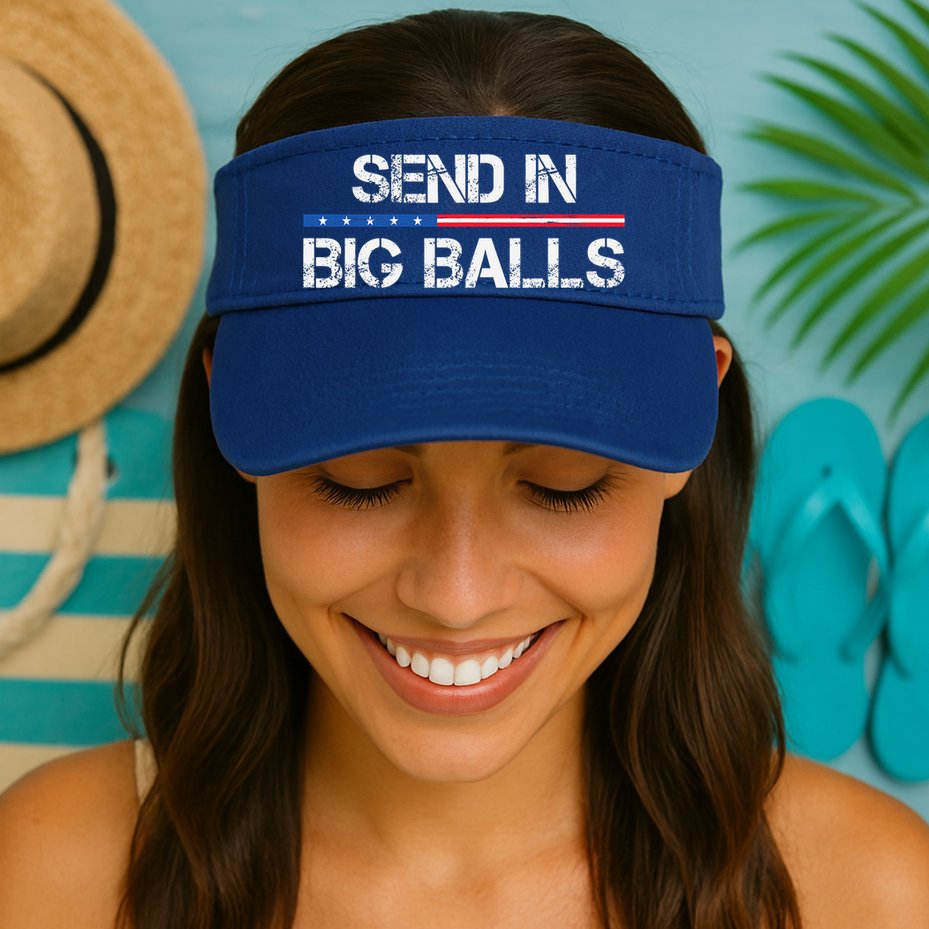 Send In Big Balls Doge D.O.G.E Visor