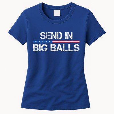 Send In Big Balls Doge D.O.G.E Womens T-Shirt