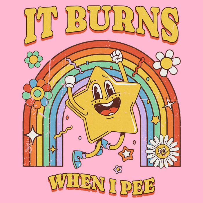  Saying It Burns When I Pee Long Sleeve Shirt