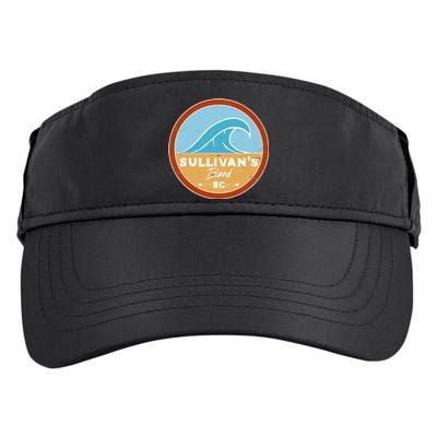 SullivanS Island Beach South Carolina Sc Beach Lover Adult Drive Performance Visor