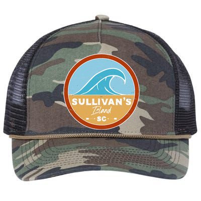 SullivanS Island Beach South Carolina Sc Beach Lover Retro Rope Trucker Hat Cap