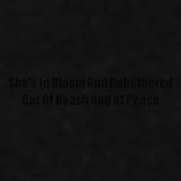 She’S In Bloom And Unbothered Out Of Reach And At Peace Ladies PosiCharge Tri-Blend Wicking Tank