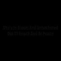 She’S In Bloom And Unbothered Out Of Reach And At Peace 16 in Basic Backpack