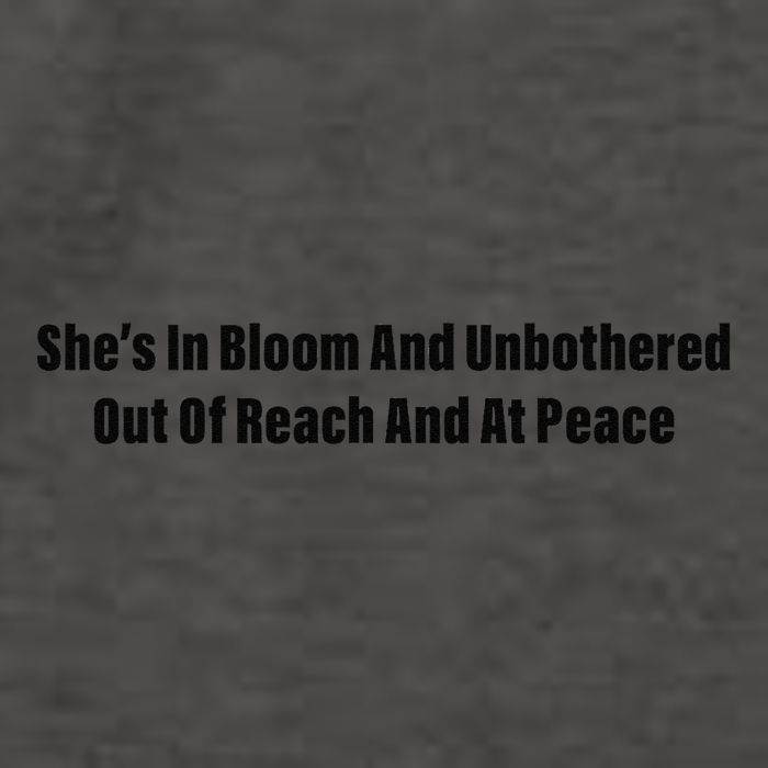She’S In Bloom And Unbothered Out Of Reach And At Peace Vector Backpack