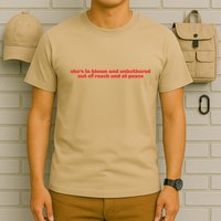 She’S In Bloom And Unbothered Out Of Reach And At Peace T-Shirt