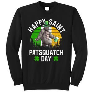 Sasquatch Irish Bigfoot St Patricks Day Green Beer Gift Sweatshirt