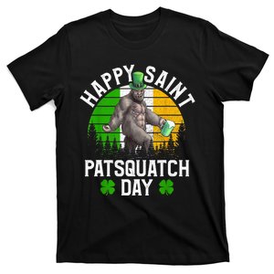 Sasquatch Irish Bigfoot St Patricks Day Green Beer Gift T-Shirt