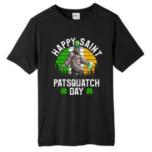 Sasquatch Irish Bigfoot St Patricks Day Green Beer Gift Tall Fusion ChromaSoft Performance T-Shirt