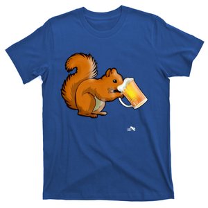 Squirrel Ing Beer Nimal Lovers Gift Beer Squirrel Cute Gift T-Shirt