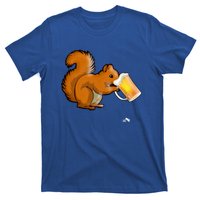 Squirrel Ing Beer Nimal Lovers Gift Beer Squirrel Cute Gift T-Shirt