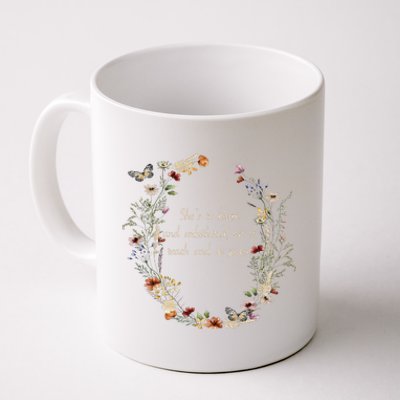 She’S In Bloom And Unbothered Out Of Reach And At Peace Coffee Mug