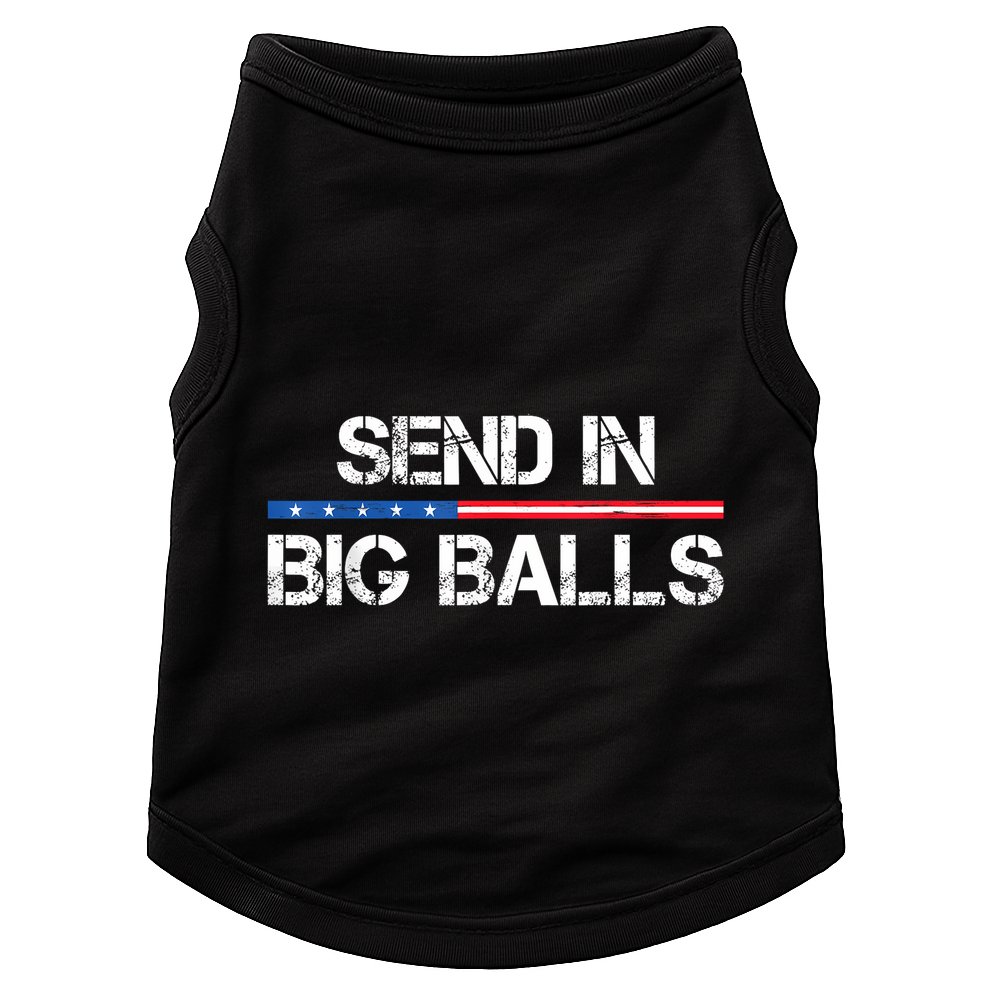 Send In Big Balls Doge D.O.G.E Doggie Tank