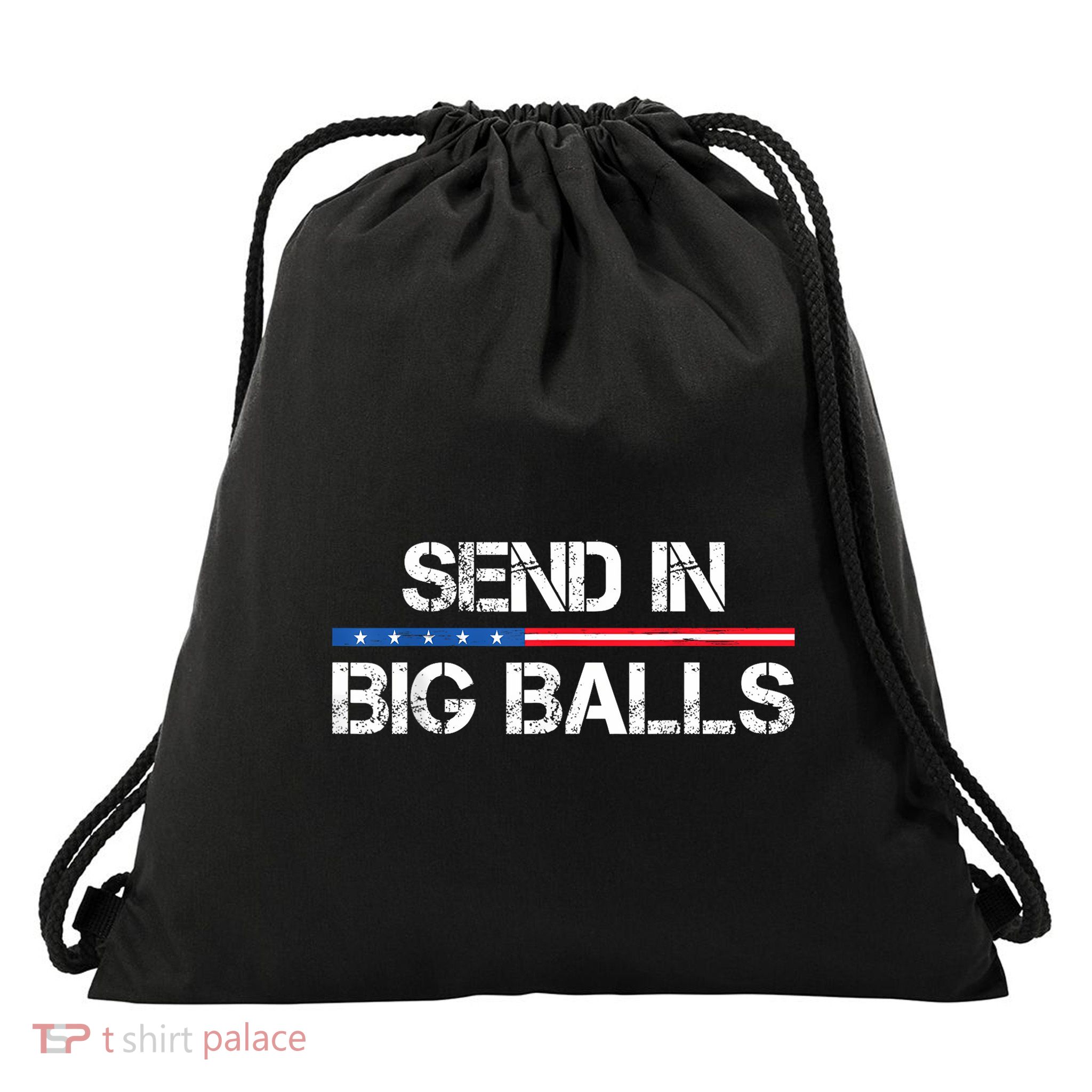 Send In Big Balls Doge D.O.G.E Drawstring Bag
