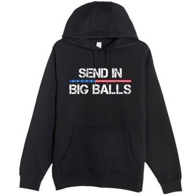 Send In Big Balls Doge D.O.G.E Premium Pullover Hoodie