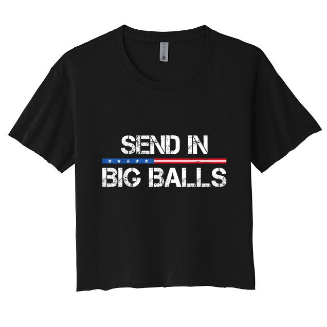 Send In Big Balls Doge D.O.G.E Crop Top