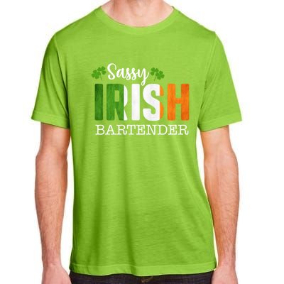 Sassy Irish Bartender St Patricks Day Gift Adult ChromaSoft Performance T-Shirt