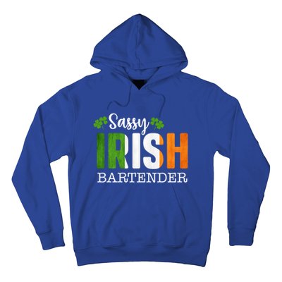 Sassy Irish Bartender St Patricks Day Gift Hoodie