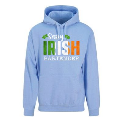 Sassy Irish Bartender St Patricks Day Gift Unisex Surf Hoodie