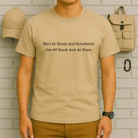 She’S In Bloom And Unbothered Out Of Reach And At Peace T-Shirt