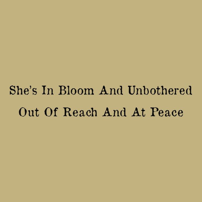 She’S In Bloom And Unbothered Out Of Reach And At Peace T-Shirt
