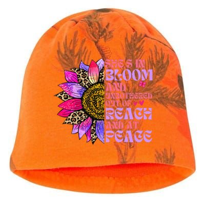 She’S In Bloom And Unbothered Out Of Reach And At Peace Kati - Camo Knit Beanie