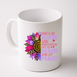 She’S In Bloom And Unbothered Out Of Reach And At Peace Coffee Mug