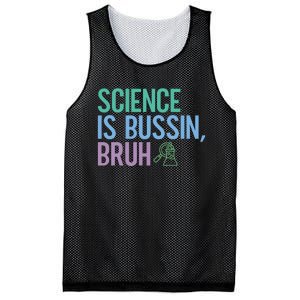 Science Is Bussin Bruh Scientist Mesh Reversible Basketball Jersey Tank