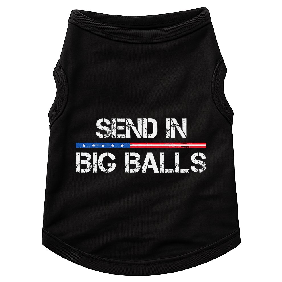 Send In Big Balls Doge D.O.G.E Gift Doggie Tank