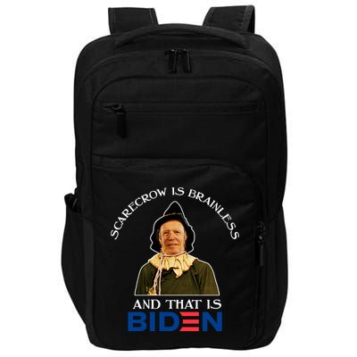 Scarecrow Is Brainless And That Is Biden Impact Tech Backpack