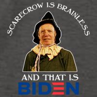 Scarecrow Is Brainless And That Is Biden Vector Backpack