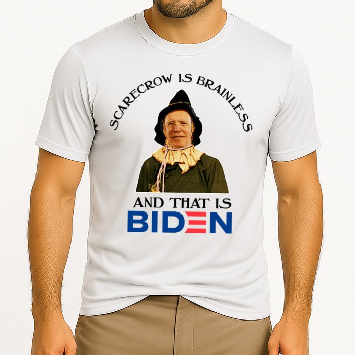 Scarecrow Is Brainless And That Is Biden Performance Shirt