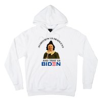 Scarecrow Is Brainless And That Is Biden Hoodie